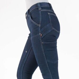 Dovetail Workwear Maven Slim Power Stretch Denim, Size 12/30